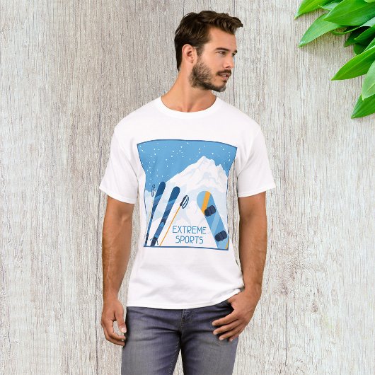 T-shirt Sports d'hiver extrêmes