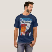 T-shirt Sports d'hiver Nouvelle Angleterre (Devant entier)