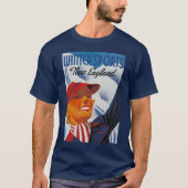 T-shirt Sports d'hiver Nouvelle Angleterre (Devant)