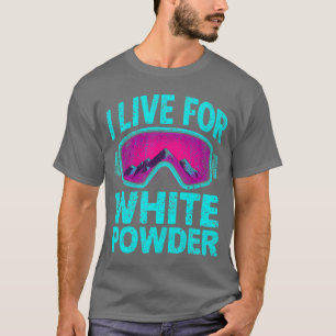 T-shirt Sports d'hiver rétro ski snowboard Vintage 80s 90s