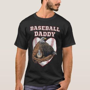 T-shirt Sports en Nature Bald Eagle Famille American Baseb