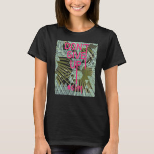 T-shirt Sports Fitness Fitness Gym N'abandonnez pas Yoga M