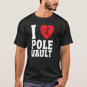 T-shirt Sports Pole Vault Pole Jumping Pole Vau