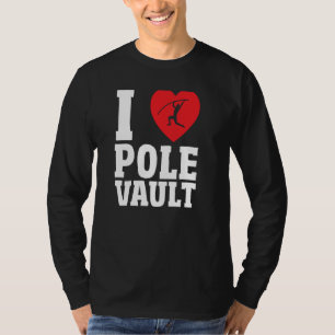 T-shirt Sports Pole Vault Pole Jumping Pole Vau