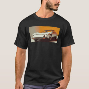T-shirt Sports vintages Voiture Retro Racing Voiture Class