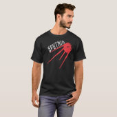 T-shirt Spoutnik Ccp Propagation Espace (Devant entier)