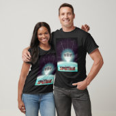 T-shirt Spoutnik "course aux étoiles" (Unisexe)