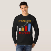 T-shirt Spreadsheet Whisperer Actuaries Data Science Stats (Devant entier)
