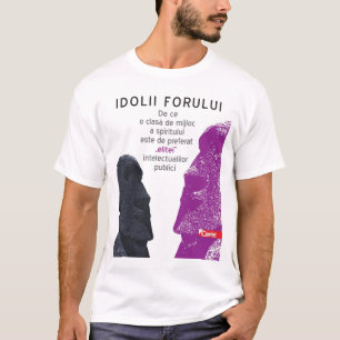 T-shirt Sprijină Cartea Idolii Forului