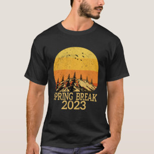 T-shirt Spring Break 2023 famille Spring Break Sunset moun