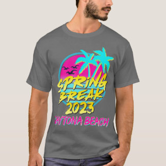 T-shirt Spring Break 2023 Florida 80s Retro Vintage Dayton