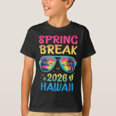 T-shirt Spring Break Hawaii 2026 Vacation Trip Sungles (Devant)