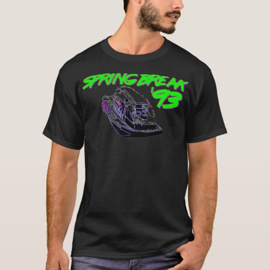 T-shirt Spring Break Jet Ski Tee (Devant)