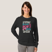 T-shirt Spring Break Maman's Gone Wild Spring Break (Devant entier)