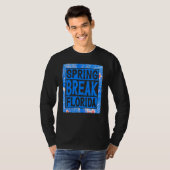 T-shirt Spring Break Senior Class Student School Trip Flor (Devant entier)