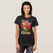 T-shirt Spring Break Squad 2022 Retro Spring Break Beach S (Devant entier)