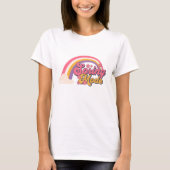 T-shirt Spring Mode Retro Rainbow (Devant)