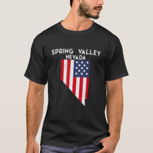 T-shirt Spring Valley Nevada USA État Amérique Voyage Neva