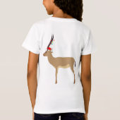 T-Shirt Springbok de Noël (Dos)