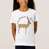 T-Shirt Springbok de Noël (Devant)