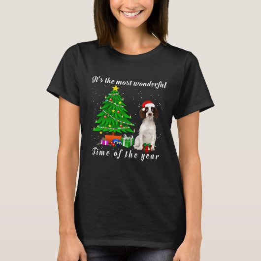 T-shirt Springer Anglais Spaniel Dog Son Plus Merveilleux (Devant)
