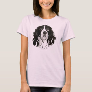 T-shirt Springer font face