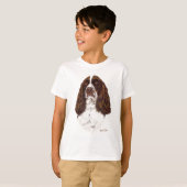 T-shirt Springer spaniel anglais (Devant entier)