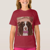 T-shirt Springer Spaniel Anglais    (Devant)