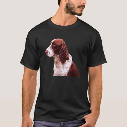 T-shirt Springer Spaniel Anglais Chien (Devant)