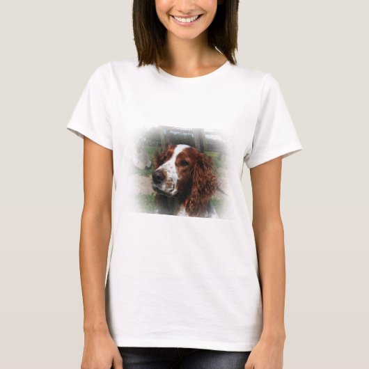 T-shirt Springer Spaniel Chien Art (Devant)