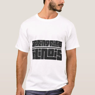 T-shirt Springfield - Illinois