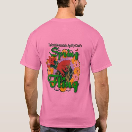 T-shirt springfling08whiteshirtver - Customisé (Dos)