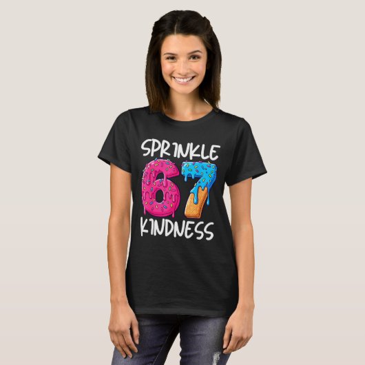 T-shirt Sprinkle Kindness Family Matching Doughnut Ice-cre (Devant entier)