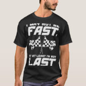 T-shirt Sprint Car Dirt Track Racer Drag Racer (Devant)