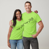 T-shirt Sprinter Stickman Track and Field (Unisexe)