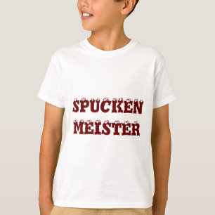 T-shirt Spucken Meister, Champion de Spitting en allemand