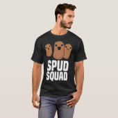 T-shirt Spud best friends infinity s protection animale - (Devant entier)