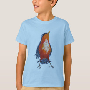 T-shirt Spunky bird