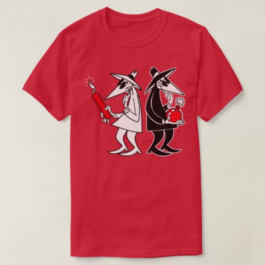 T-shirt Spy contre Spy (Design devant)