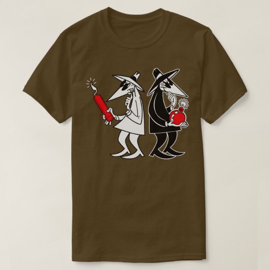 T-shirt Spy contre Spy (Design devant)