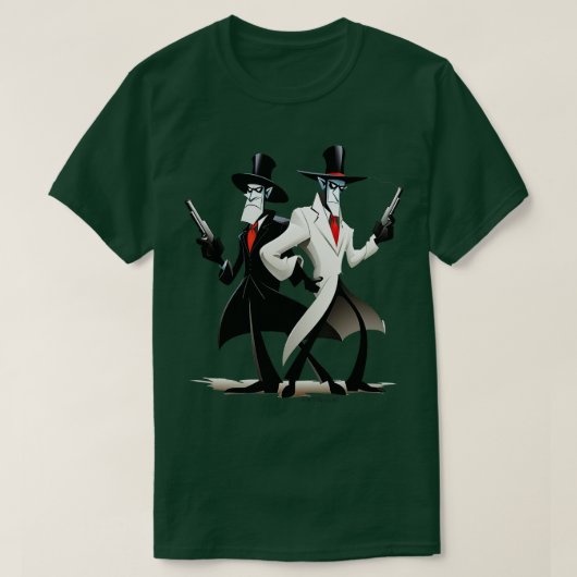 T-shirt Spy on Spy (Design devant)