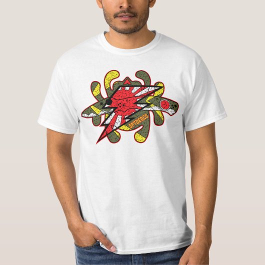 T-shirt Spyderco couteaux Kamikaze Zero  (Devant)
