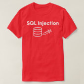 T-shirt SQL Injection 2 (Design devant)