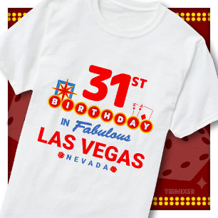 T-shirt Squad de fête de bienvenue à Las Vegas pour les 31