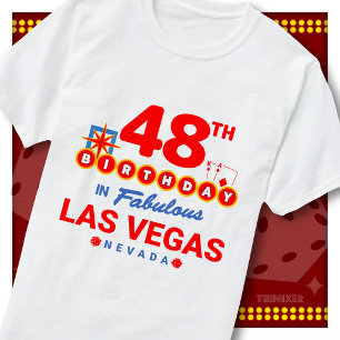 T-shirt Squad de fête pour les 48 ans avec un panneau de b
