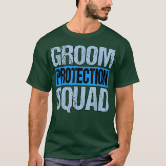 T-shirt Squad de protection du marié pour enterrement de v