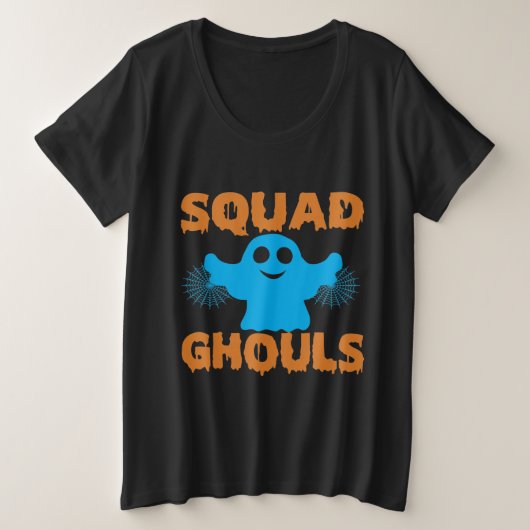 T-shirt Squad Ghouls Plus Size (Design devant)