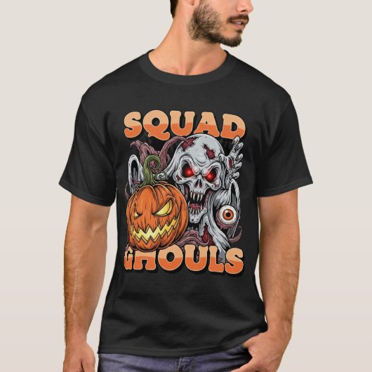 T-shirt Squad Ghouls - Rassemblement Halloween 3 (Devant)