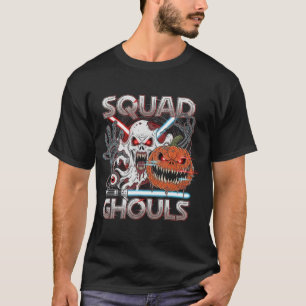T-shirt Squad Ghouls Sci-Fi Halloween Horreur