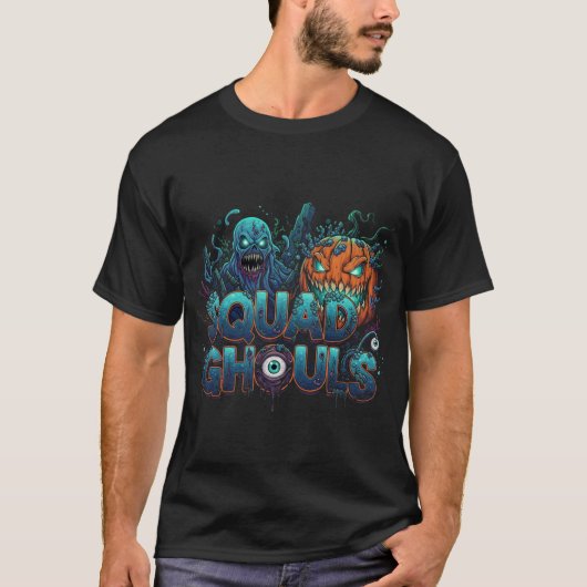 T-shirt Squad Ghouls sous l'eau Halloween Horreur (Devant)